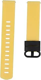 OSALADI Wristband for Watch Retro Watch Replacement Band for Watch Vintage Watch Strap Watch Replacement Strap Watch Straps Sweat Resistant Watch Band Simple Smartwatch Strap Yellow