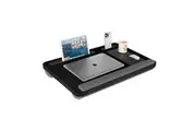 COMFEYA Lap Desk with Built-in Mouse Pad & Wrist Support - Black
