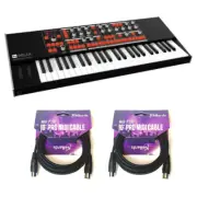 MELBOURNE INSTRUMENTS DELIA Motorized Morphing Polyphonic Synthesizer w/ 2 Cable