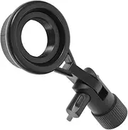 Kisangel Microphone Shock Mount Clip Vibration Holder for Office and Live Settings Lightweight and Durable Design for Professional Recording and Broadcasting