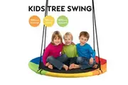Costway Giant Tree Swing - 100cm / Rainbow / Yard Play Equipment