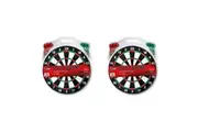 2x Formula Sports 15'' Dartboard Family Dart Game Set w 6-Steel Tip Darts Play
