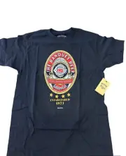 Brixton Coors Banquet T-Shirt Black Miller Coors Beer Size M/L/XL