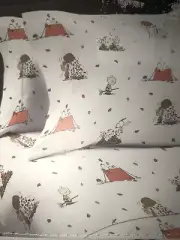 Berkshire~Peanuts~SNOOPY & CHARLIE B.~AUTUMN/FALL~5 Pc. KING Sheet Set~NEW~BAG