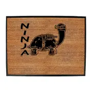 Ninja Tortoise - Funny Novelty Doormat Man Cave Floor mat