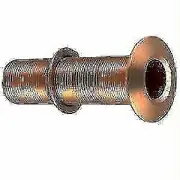 Perko 3/4" Thru-Hull Fitting w/Pipe Thread Bronze Extra Long - Max Hull 5" Th...