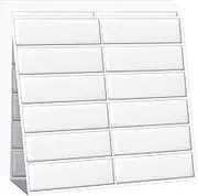 LOLYSIC 10Pcs Peel and Stick Wall Tiles, Self Adhesive Subway Metro Tile, Stick On Tiles Splashback Tile Stickers for Kitchen Bathroom, Waterproof & Oilproof, White, 30x30cm