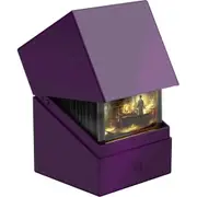 Ultimate Guard Boulder 100+ Solid Purple Deck Box