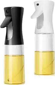 Oil Spray Bottle,2 Pcs Olive Oil Sprayer Mister Oil Spray Bottles Refillable