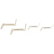 Yellow & White Gold Filled Medium Ring Guards Sizer Adjust Jewelry Kit 4Pcs
