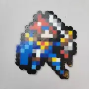 Great Lord Roy Fire Emblem Perler Bead Pixel Art