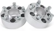 ECCPP 5 LUG Hubcentric Wheel Spacers 50mm (2") 2X 5x4.5 to 5x4.5|5X114.3 TO 5X114.3 Wheel Spacers For Ford Mustang Mach 1 Crown Victoria Edge Ranger Explorer Lincoln Town Car Mercury Mountaineer