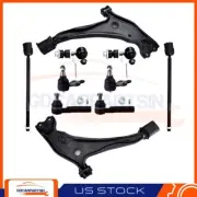 10x Front Lower Control Arms Ball Joints Tie Rods Sway Bars Fits Nissan Quest (for: Nissan)