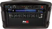 Prox XM-6U VaultX 6U Rack Air-Tight Water-Sealed ABS Case, Black, One Size, Cases