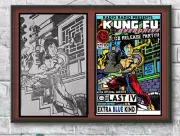 avengers #12 ORIGINAL ART jack kirby homage punk band sloppy seconds 2027