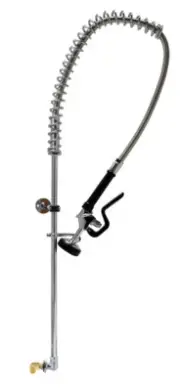 Optiflow Pre-Rinse Assembly, Valve-Less With Low Flow Spray Head