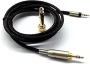 NewFantasia Replacement Audio Upgrade Cable for Sennheiser Momentum 2.0 / HD1 Headphones 1.5meters/4.9feet