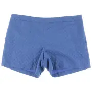 Tommy Hilfiger Shorts Dress Textured Blue Jenelle Jacquard AU18 W36 NEW Womens