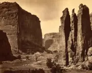CANYON DE CHELLE NM TIMOTHY O'SULLIVAN 1872 8x10 GLOSSY PHOTO PRINT