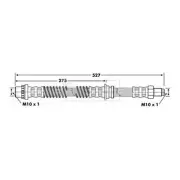 BORG & BECK Brake Hose BBH6843 FOR 75 MG ZT Genuine Top Quality 2yrs No Quibble