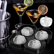 Pumpkin Ice Cube Tray Silicone Ice Tray Ice Cube Makers with Lid Ice Ball jeWqe