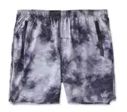NWT $60 RVCA Men's YOGGER STRETCH ELASTIC SHORTS 17"