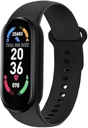 Amhillras -Watch for Kids Girls Boys Teens Activity Tracker, Pedometer Calorie Counter Sleep Monitor Silent Alarm Clock,IP67 Step Counter Great Kids Gift (Black)