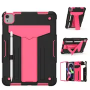 MCC T-Style Shockproof iPad Pro 11" 2018 Gen Case Cover Kids Apple Pro11 [Black+Magenta]