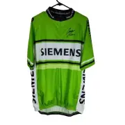 Siemens men's cycling top size XL with Printed Cadel Evans signature