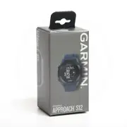 Garmin Approach S12 GPS Golf Watch - Granite Blue - New in Unopened Box