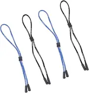 [DOITOOL] Glasses Cord 4pcs Eyeglasses String Holder Eyewear Retainer Adjustable Slip for Neck or Arm