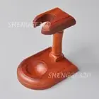 Tobacco Pipe Wooden Holder Red Sandal Wood Single Rack Stand Base