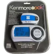 Kenmore Wireless Meat Thermometer w/ Remote Pager Plus Timer,ELITE COOK 1479-33