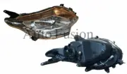 Headlight Right Chrome With Orange Reflector For Mitsubishi Triton Mq 2015-On (for: Mitsubishi)
