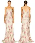 LoveShackFancy Azalea Silk-Blend Jacquard Bias Cut Dress Rosie Mauve sz XS $695