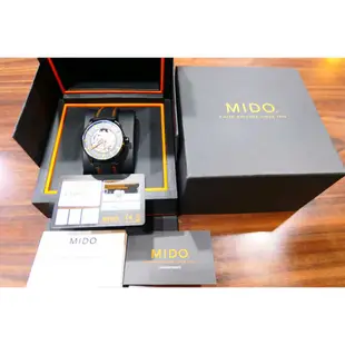 [吉宏精品交流中心]MIDO 美度 先鋒 42mm 裸空 自動機械 尼龍表帶 男錶(盒卡全)