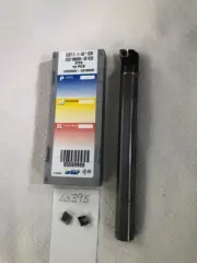 NEW 1/2" CARBIDE BORING BAR C08-SCLCR-2 W/ 10 ISCAR CCGT 2-1-AS INSERTS -W395-