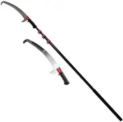 Telescopic Pruning Saw，Professional Extendable Telescoping Landscaping Pole Pruning Saw Used for Trimming Branches and Leaves High-Altitude Fruit Tree Saw Tree Pruner Pole