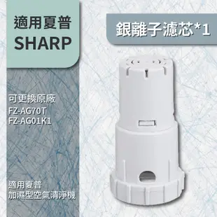 適用Sharp夏普 KC-JH70T-W KC-JH71T-W KC-JH60T-W KC-JH61 濾網 濾芯