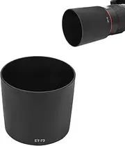 ET-73 Plastic Black Camera Mount Lens Hood, Replacement Lens Hood Mount, Lens Hood Shade for Canons EF 100mm f/2.8L Macro is USM Lens