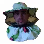 Face Protector Beekeeping Mask Bee Honey Hat Head Cap Mesh Net Mosquito Veil New