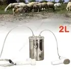 2L Cow Milking Machine Sheep Goat Milker Bucket Stainless Steel Bucket for Goat