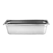 HALF SIZE LONG 6" DEEP 24 GAUGE ANTI JAM PANS LOT OF 6 (Ea)