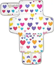 Reusable Changing Pads for Baby with Tissue Pocket Portable Diaper Changing pad Lightweight & Foldable Changing Station