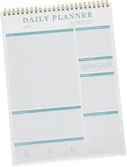 Gogogmee Portable Planner Notepad Tear Off Memo Pad for School Work Daily Activities Stylish Design for Scheduling and Notes