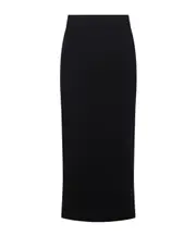 Fabiana Filippi Elasticated Waistband Pencil Skirt IT40 Black