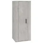 Wall-Mounted Cabinet Wooden TV Storage Shelf Rack Bookcase Bookshelf Cupboard