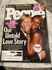 People Magazine - November 29 2021 - David Bowie & Iman - Paris Hilton Wedding