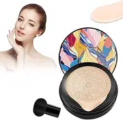 Mushroom Head Air Cushion CC Cream, 1 Piece Foundation Moisturising Concealer BB Cream, Moisturising BB Cream Foundation, Mushroom Head Air Cushion CC Cream, Makeup for All Skin