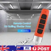 433MHz Cloning Code Multifunctional 4 Keys Remote Control Duplicator Door Opener